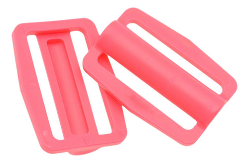 2x Cinturón De Peso Para Buceo Con Pasador Deslizante, Rosa