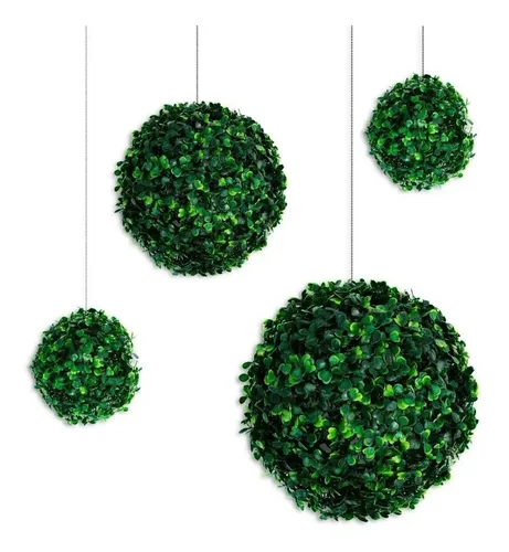 Bolas Enredadera Follaje 16 Cm Colgantes Decoración Hogar