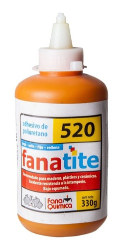 Adhesivo De Poliuretano / Fanatite 520 Pegamento Madera 1kg