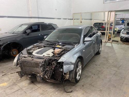 Audi A4 Quattro Tdi V6 3.0 2008 En Marcha Chocado Poloautos