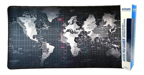 Mouse Pad Gamer 700x350 (mapa Do Mundo Matrix)