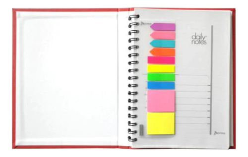 Cuaderno Ejecutivo Norma Daily Notes Raya 100 Hjs Color Multicolor