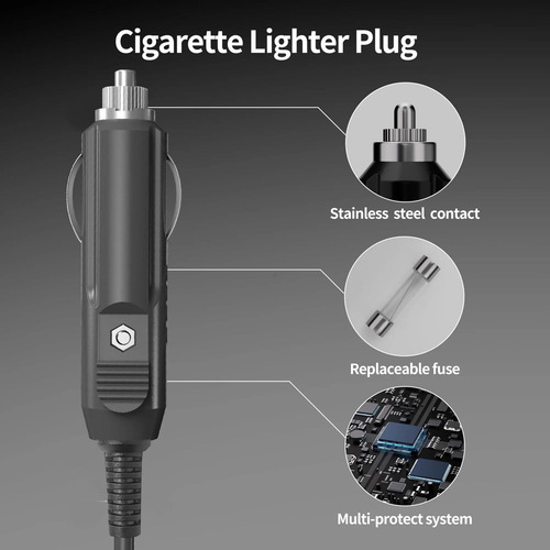 Kit Cabo Usb-c 100w 3m + Veicular 5m Para Starlink Mini E V4