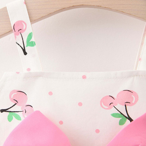 A Lazo De Verano Con Estampado De Frutas Con Estampado De