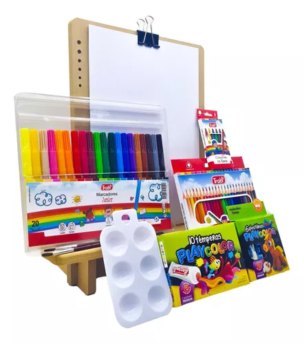 Kit De Arte Manualidades Para Niños En Caja