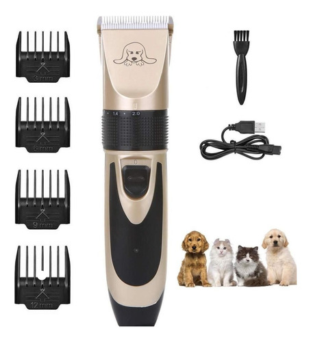 Cortadora De Pelo Para Perros Maquina Corta Recargable 12w