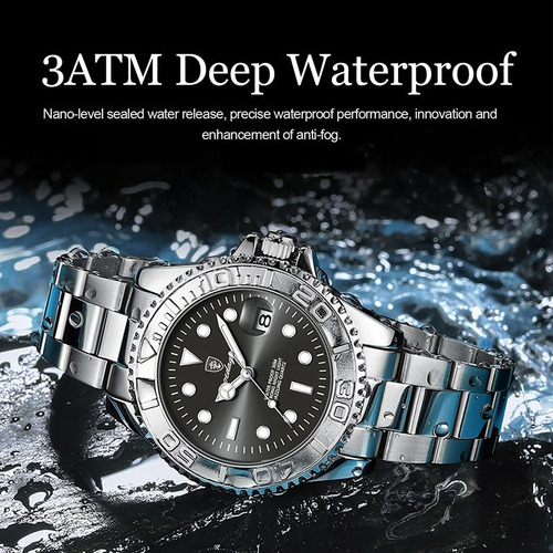 Reloj Poedagar Classic Luminous Calendar Para Hombre
