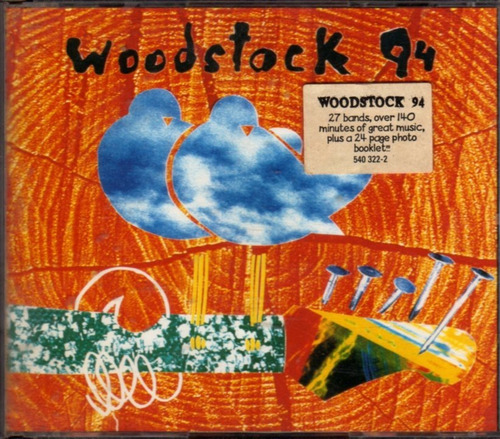 Varios / Woodstock 94 ( Usa ) Cds ( Doble ) Originales 