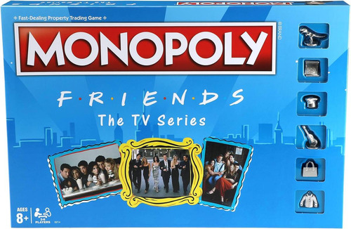 Monopoly Hasbro Gaming Friends (el Juego De Mesa De Edición