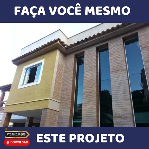 Projeto Para Construir Casa Tijolo Ecológico Envio Imediato