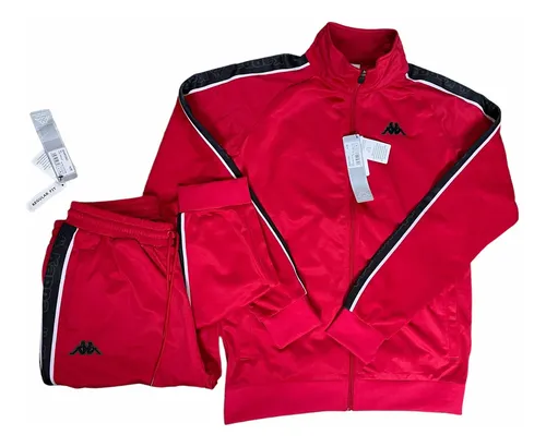 Conjunto kappa rojo new arrivals