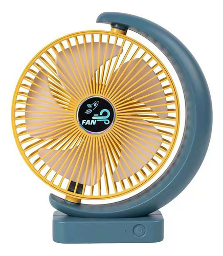 Ventilador De Escritorio E Fan, Recargable, Funciona Con Pil