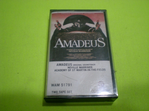 Amadeus Original Soundtrack Recording Casete Usa