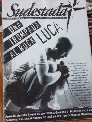 Revista Sudestada Una Trompada Al Rock Luca