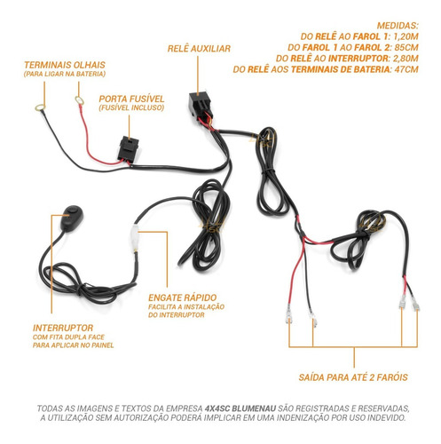 Farol De Milha Barra Led 324w 7d Offroad 4x4 Luz Jeep Willys