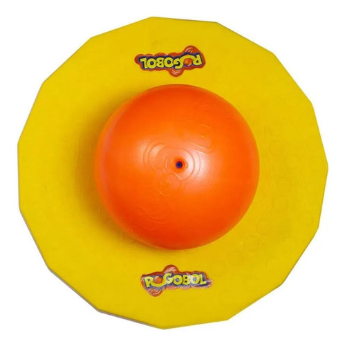 Pogobol Laranja Com Amarelo Pula Pula Estrela