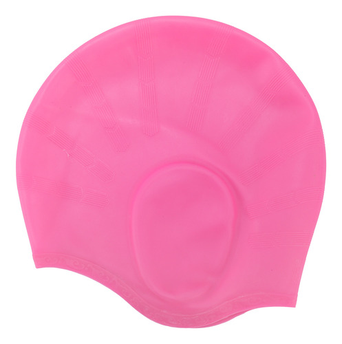 Gorro De Natación De Silicona Con Protección Auditiva Tridim
