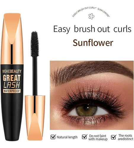 Mascara De Pestañas 8d Waterproof Super Largas Premium New!