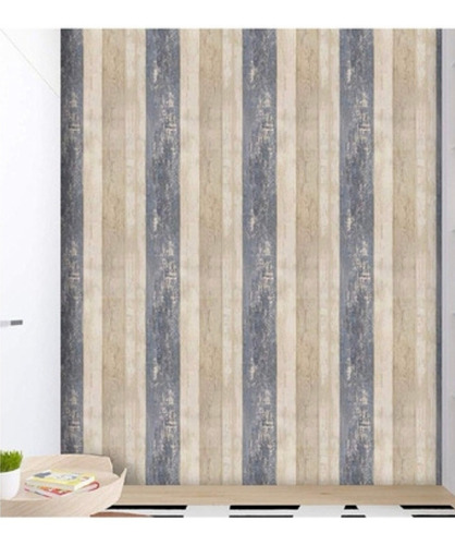 Oferta Papel Mural Madera Decapada Vintage 6 M2 