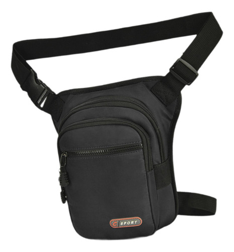 Bolsa Para Pierna, Cintura, Muslo, Riñonera Informal, Negro