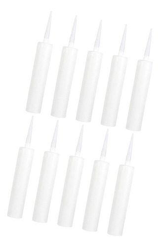 Cartuchos Vacios Para Sellador Sellador, Tubos De 10 Uds.