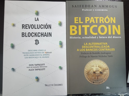Combo La Revolucion Blockchain + El Patron Bitcoin