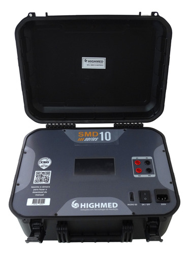 Microhmimetro 10a Highmed Smd-10 Com Certificado E Nf-e