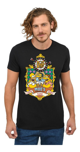 Playera Homero Simpson Taberna Duff Amigos