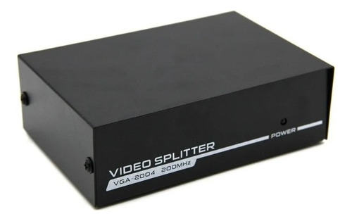 Splitter Divisor De Sinal Distribuidor Video Vga 1x4 4 Porta