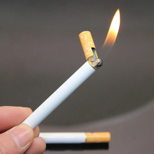 Isqueiro Tipo Cigarro Recarregável De Mão E Leve