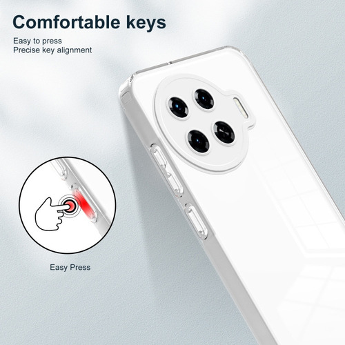 Funda Tpu + Pc Para Tecno Spark 20 Pro+ Para Tecno Spark Go