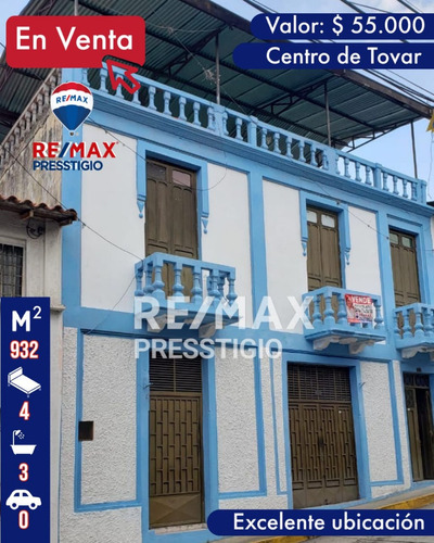 En Tovar Merida, Venta Casa Con Local Comercial