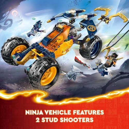 Lego Ninjago Coche Buggy Todoterreno Ninja De Arin Con 4 Set