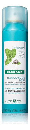 Shampoo Seco Klorane Detox Com Hortelã Aquática, Todos Os Ti
