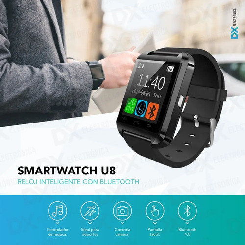 Características técnicas SmartWatch U8 - PDF Descargar libre