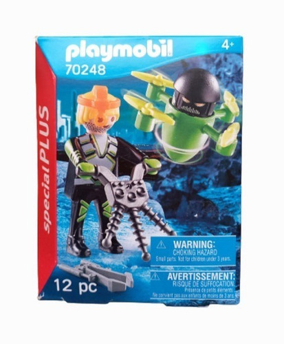 Playmobil Special Plus Agente Con Dron (70248) - Almagro