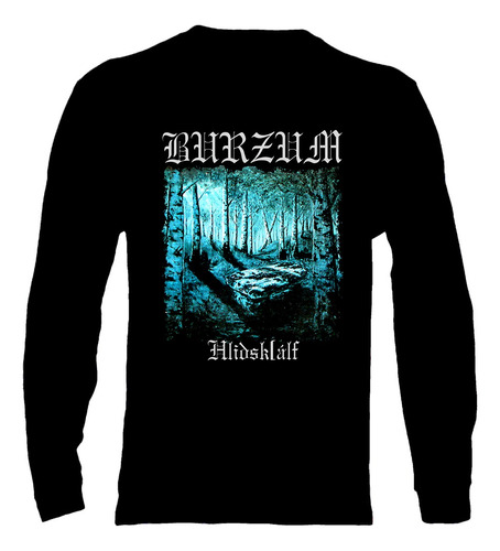 Polera Manga Larga Burzum - Ver 06 - Hliðskjálf