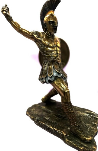 Figura Decorativa Griega Principe Héctor Domador De Caballos