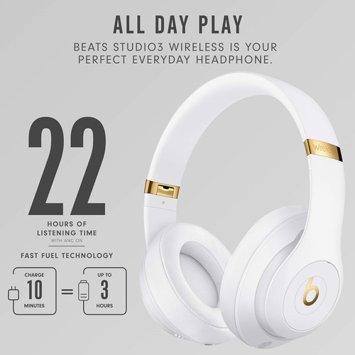 Auriculares Inalámbricos Beats Studio3 Con Cancelación De Ru