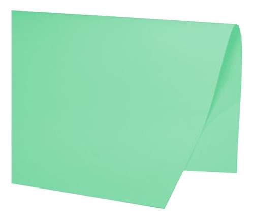 Kit 5 Unidade De Papel Colorset Dupla Face Cor Variada 48x66 Cor Verde-claro