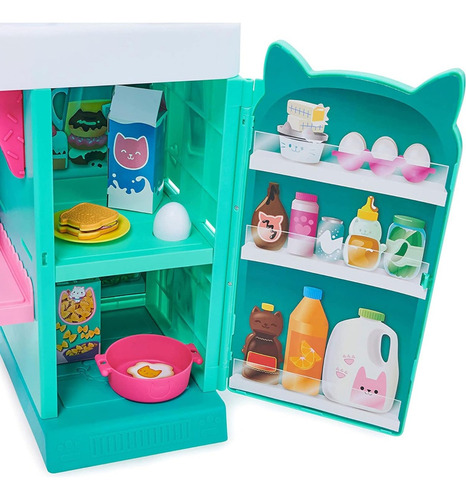 Cocina Para Niños Con Accesorios Gabby's Dollhouse 6065441 Color Rosa