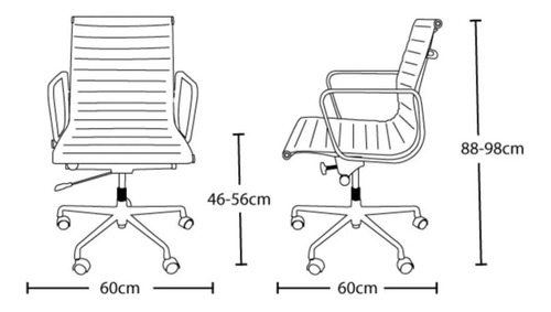 Sillón Alumin Bajo White Edition Homeoffice | Contado