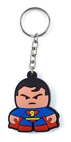 Imagem 1 de 2 de Chaveiro Geek Nerd Dc Superman Homem De Aço