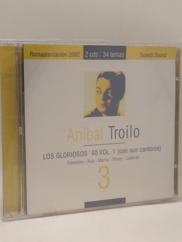 Aníbal Troilo Los Gloriosos 40 N.3 Cd Doble Nuevo