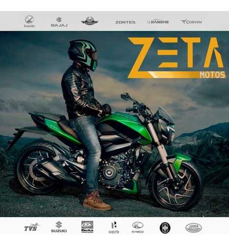 Casco Abierto Hawk Rs9 Bullet Army Verde Fluo Zeta Motos