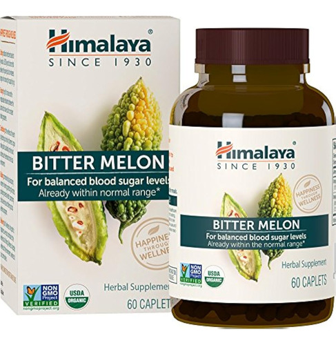 Himalaya Bitter Melon / Karela Organico, 60 Capsulas Para Un