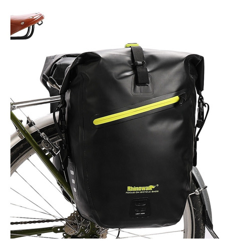 Imagen 2 de 4 de Alforja Bolso Bicicleta 27l Rhinowalk Rk19662
