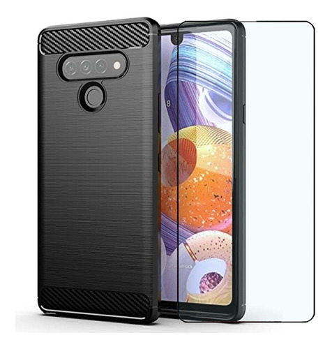 Funda Para LG Stylo 6 Rudo Uso + Screen Mica