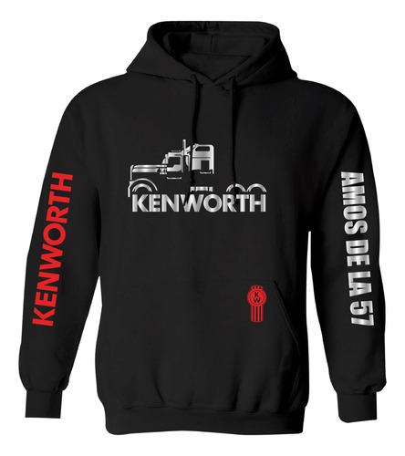 Sudadera + Playera + Gorra Modelo 7 Kenworth Reflejante