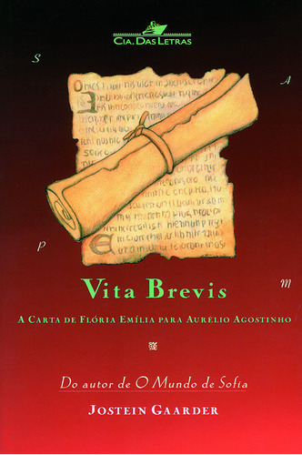 Vita Brevis, De Jostein. Editora Cia Das Letras, Capa Mole Em Português